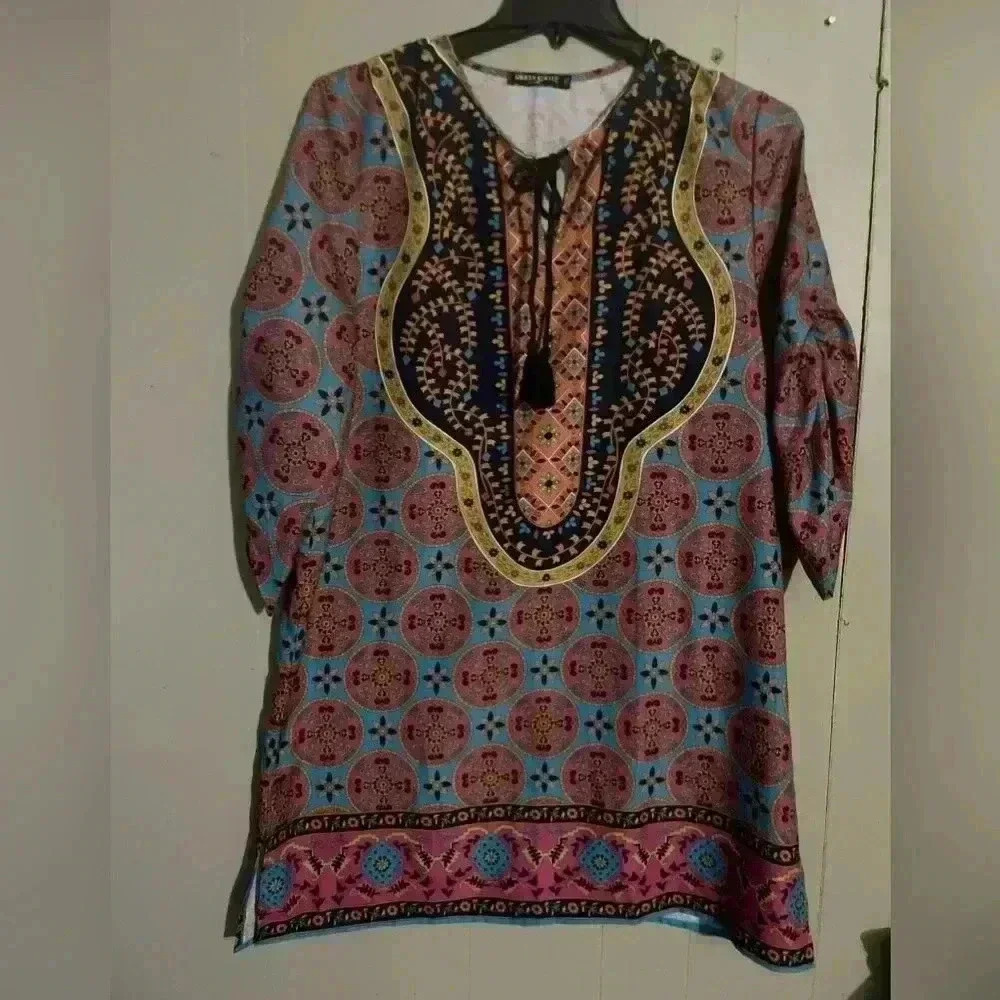 Urban Coco Women’s 2XL Short Sleeved Blouse NWT